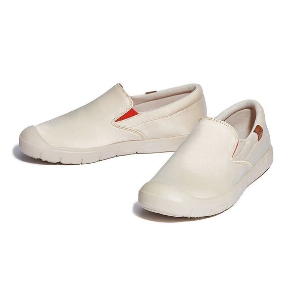 UIN Men's Sneakers Walking Casual Slip Ons Loafers (Oat Milk Silk Cadiz I) - Picture 3 of 9